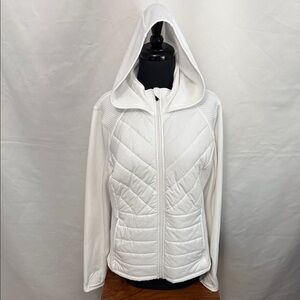 Fila Sport White Hooded Jacket